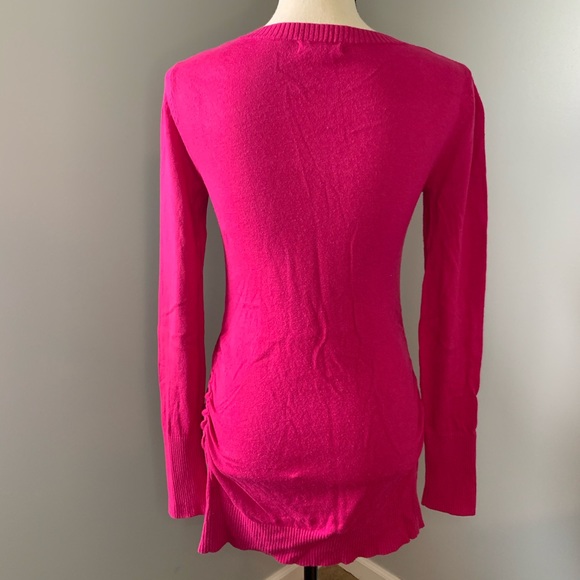 Pink lightweight maternity sweater - Picture 6 of 8